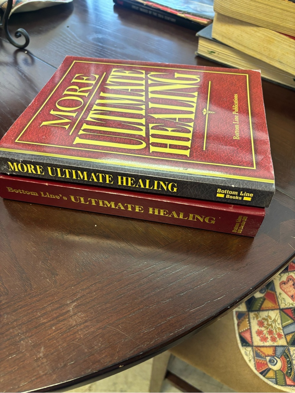 Two Ultimate Healing health and wellness guides books